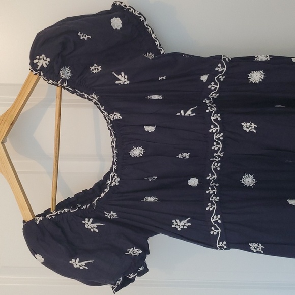 Gretchen Scott, Big Love Maxi Dress, Navy Blue, Size M - Picture 6 of 12